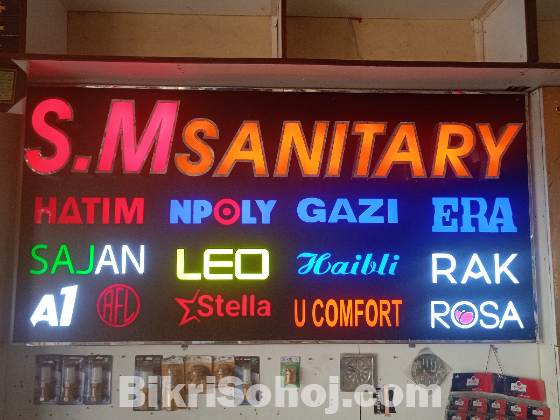 ভালো এবং আকর্ষণীয় ১ টি LED সাইনবোর্ড বিক্রয় করা হবে।